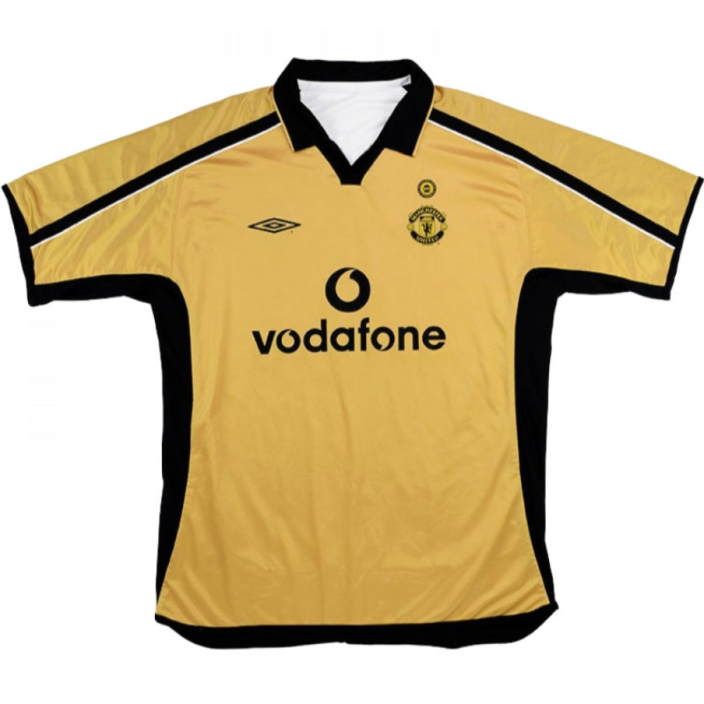 Manchester United 2001-02 Reversible Centenary Away/Third Shirt (S) (Excellent)_1