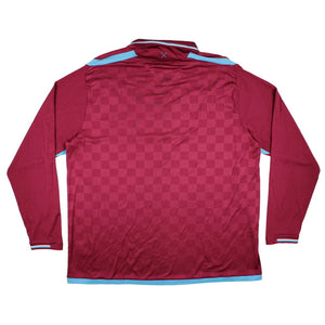 West Ham 2009-10 Home Long Sleeve Shirt (XXL) (Excellent)_1