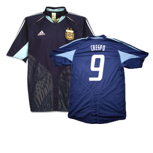 2004-05 Argentina Away Shirt (L) (Excellent) (CRESPO 9)_0