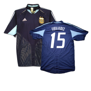 2004-05 Argentina Away Shirt (L) (Excellent) (Fernandez 15)_0