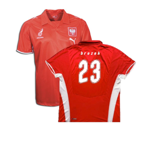 Poland 2008-09 Away Shirt (XL) (Excellent) (Brozek 23)_0