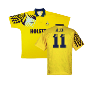 1991-1995 Tottenham Away Shirt (Very Good) (Allen 11)_0