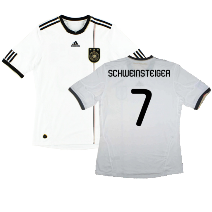 2010-11 Germany Home Shirt (M) (Very Good) (SCHWEINSTEIGER 7)