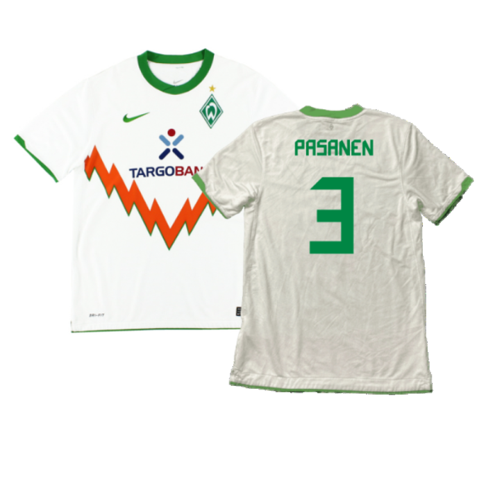 2010-2011 Werder Bremen Away Shirt (Very Good) (Pasanen 3)