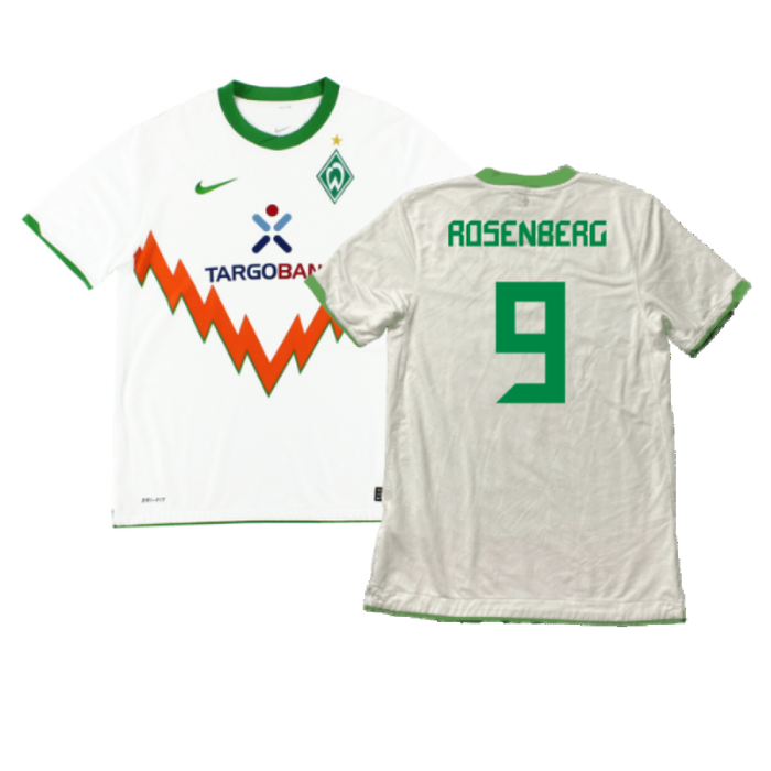 2010-2011 Werder Bremen Away Shirt (Very Good) (Rosenberg 9)