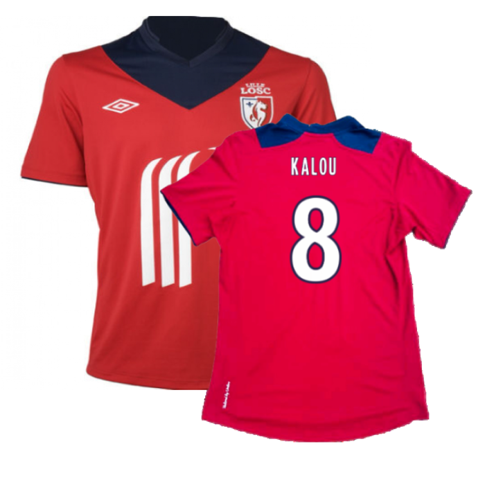 Lille 2012-13 Home Shirt (Very Good) (Kalou 8)