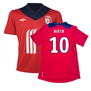 Lille 2012-13 Home Shirt (Very Good) (Martin 10)_0