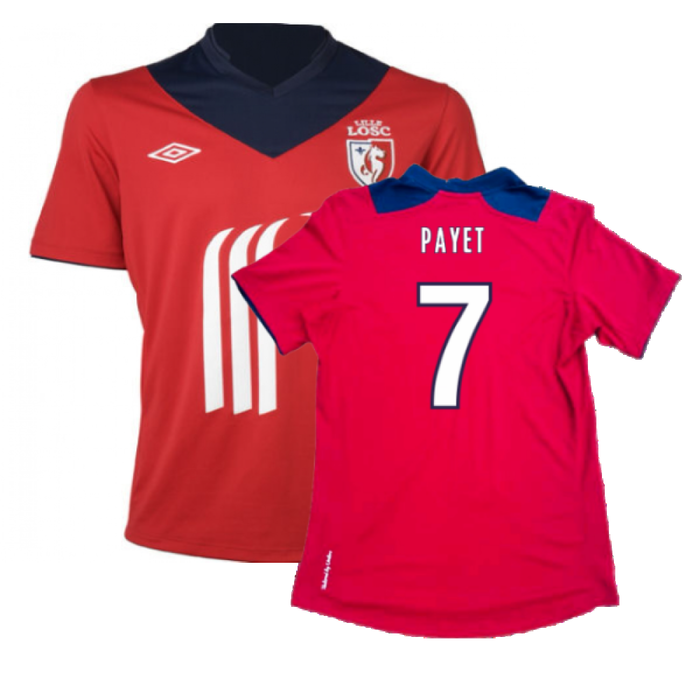 Lille 2012-13 Home Shirt (Very Good) (Payet 7)