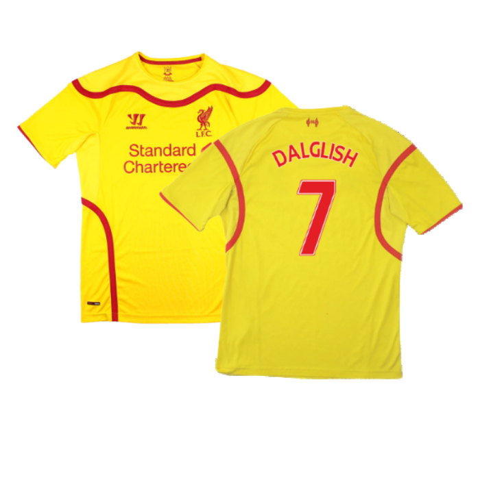 2014-15 Liverpool Warrior Away Shirt (Mint) (DALGLISH 7)