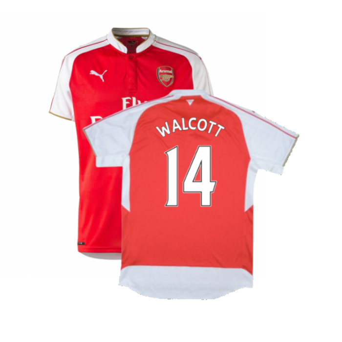 2015-2016 Arsenal Home Shirt (Excellent) (Walcott 14)