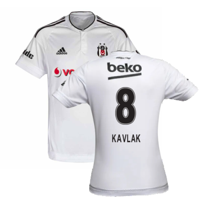 Besiktas 2015-16 Home Shirt (S) (Mint) (Kavlak 8)