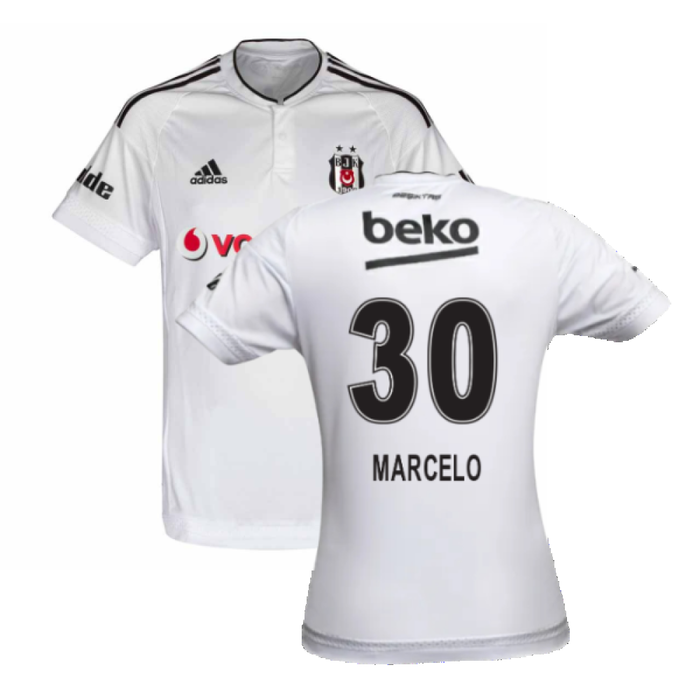 Besiktas 2015-16 Home Shirt (S) (Mint) (Marcelo 30)