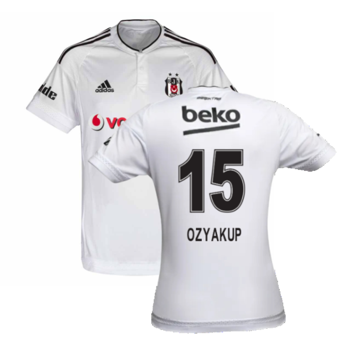 Besiktas 2015-16 Home Shirt (S) (Mint) (Ozyakup 15)