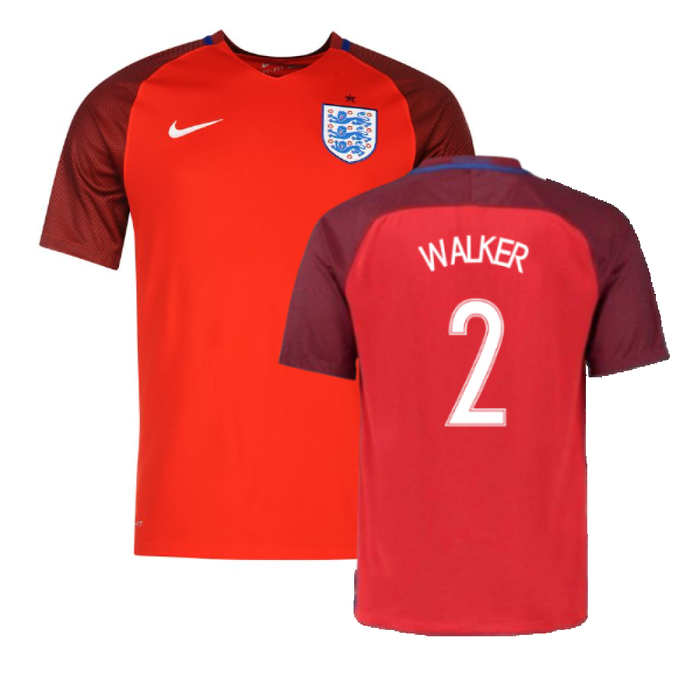 England 2016-17 Away Football Shirt (XL.Boys) (Excellent) (Walker 2)