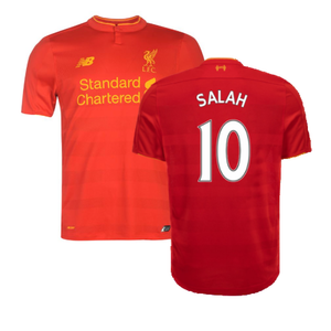 Liverpool 2016-17 Home Shirt (Good) (Salah 10)_0