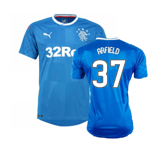 Rangers 2016-17 Home Shirt (M) (Very Good) (Arfield 37)_0