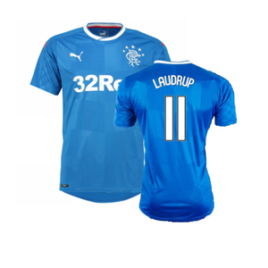 Rangers 2016-17 Home Shirt (M) (Very Good) (Laudrup 11)_0