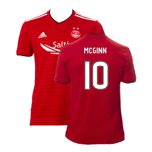 Aberdeen 2018-19 Home Shirt (Excellent) (McGinn 10)_0