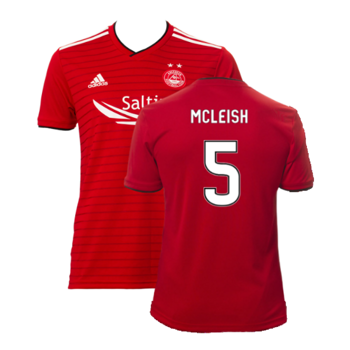 Aberdeen 2018-19 Home Shirt (Excellent) (McLeish 5)