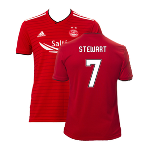 Aberdeen 2018-19 Home Shirt (Excellent) (Stewart 7)_0