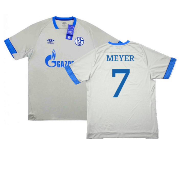 Schalke 2018-19 Away Shirt (Excellent) (Meyer 7)