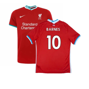 2020-2021 Liverpool Home Shirt (M) (Fair) (BARNES 10)_0