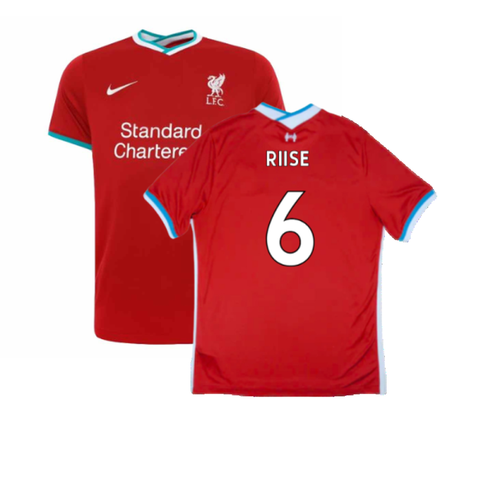 2020-2021 Liverpool Home Shirt (S) (Mint) (RIISE 6)