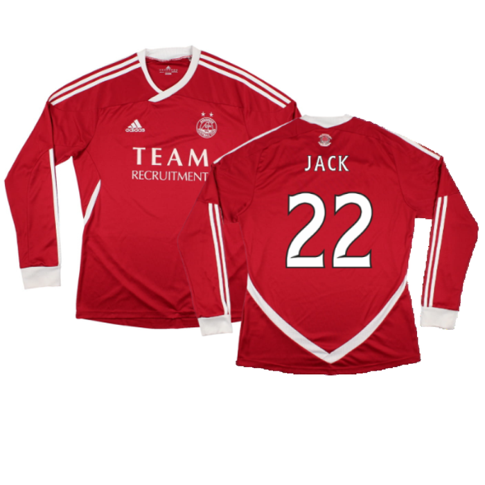 Aberdeen 2011-2012 Home Long Sleeve Shirt (L) (Very Good) (Jack 22)