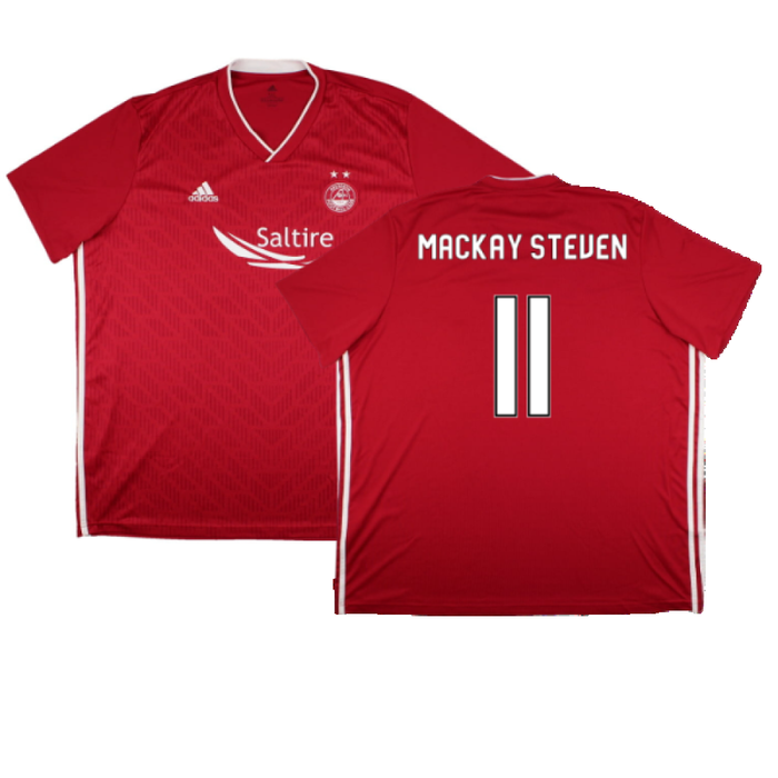 Aberdeen 2018-19 Home Shirt (3XL) (Very Good) (Mackay Steven 11)