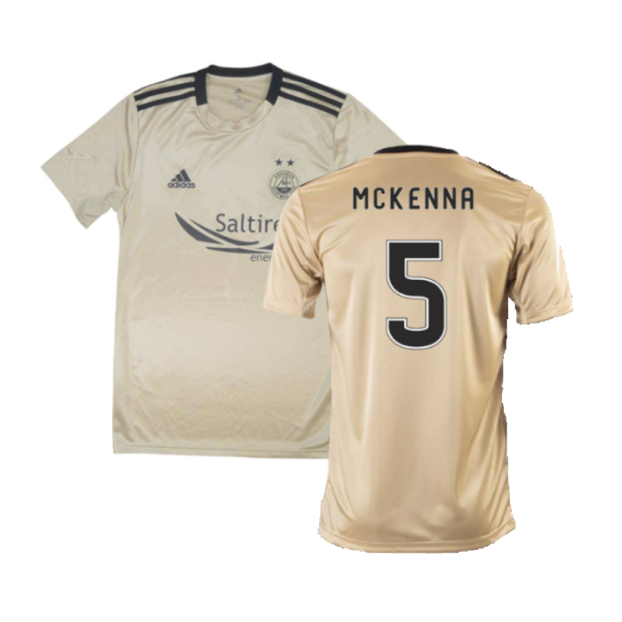 Aberdeen 2019-20 Away Shirt (L) (Very Good) (McKenna 5)