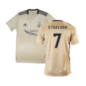 Aberdeen 2019-20 Away Shirt (L) (Very Good) (Strachan 7)_0