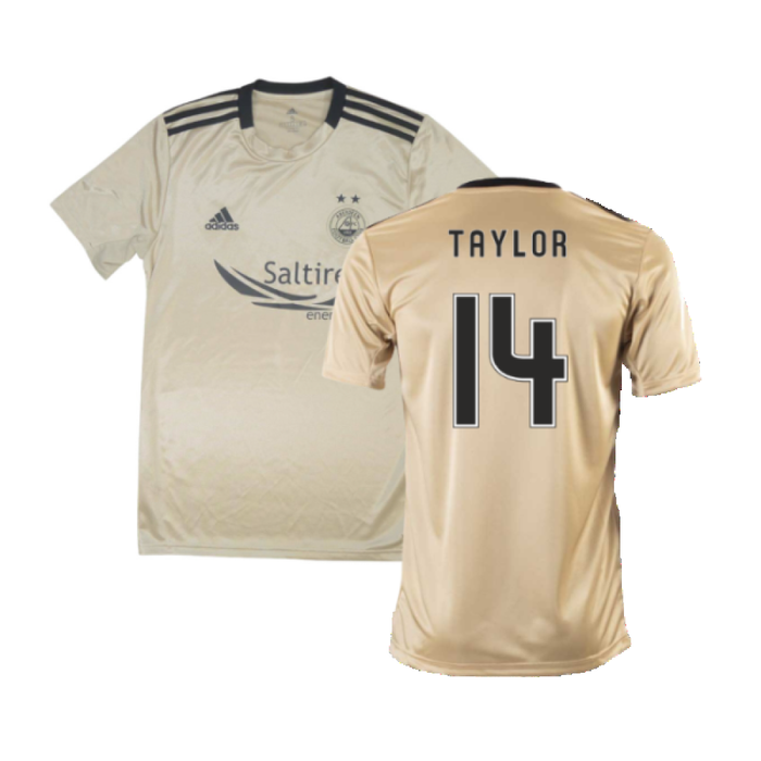 Aberdeen 2019-20 Away Shirt (L) (Very Good) (Taylor 14)