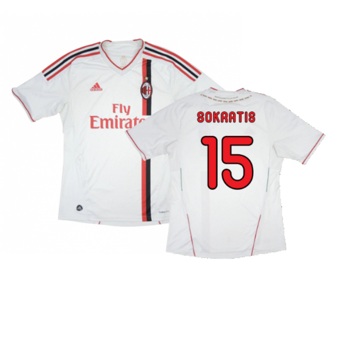 AC Milan 2011-12 Away Shirt (XXL) (Good) (Sokratis 15)