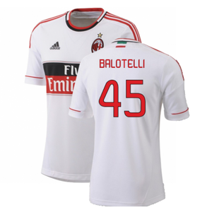 AC Milan 2012-13 Away Shirt (XSB) (Mint) (Balotelli 45)_0