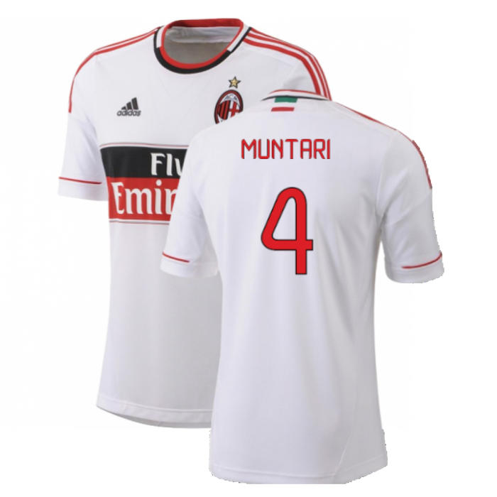 AC Milan 2012-13 Away Shirt (M) (Good) (Muntari 4)