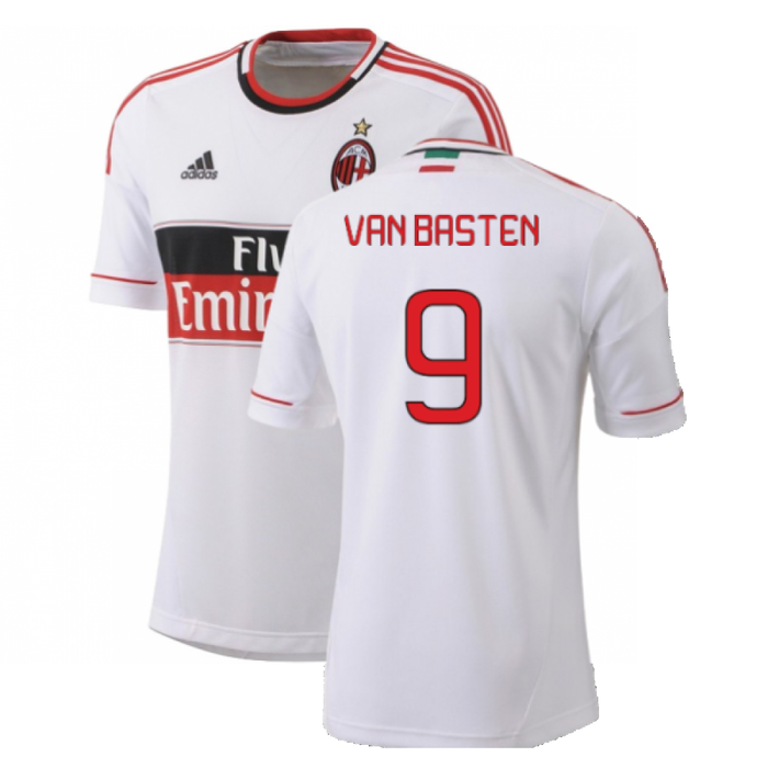 AC Milan 2012-13 Away Shirt (XSB) (Mint) (Van Basten 9)