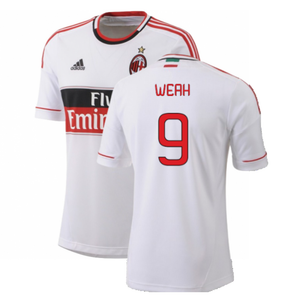 AC Milan 2012-13 Away Shirt (M) (Good) (Weah 9)_0