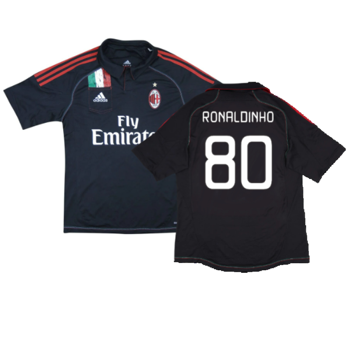 AC Milan 2012-13 Third Shirt (M) (Very Good) (Ronaldinho 80)