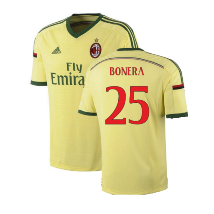 AC Milan 2014-15 Third Shirt (XL) (Very Good) (Bonera 25)