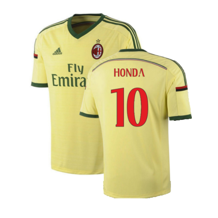 AC Milan 2014-15 Third Shirt (XL) (Very Good) (Honda 10)