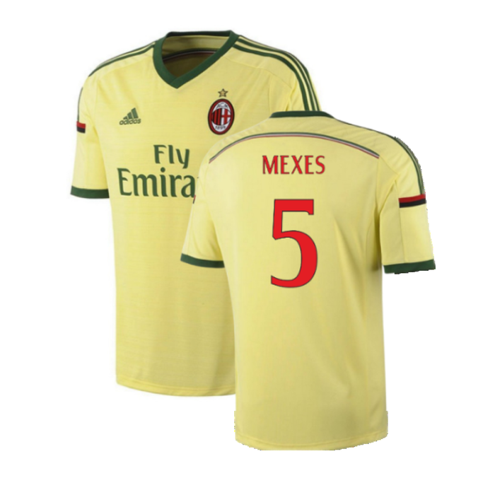 AC Milan 2014-15 Third Shirt (XL) (Very Good) (Mexes 5)