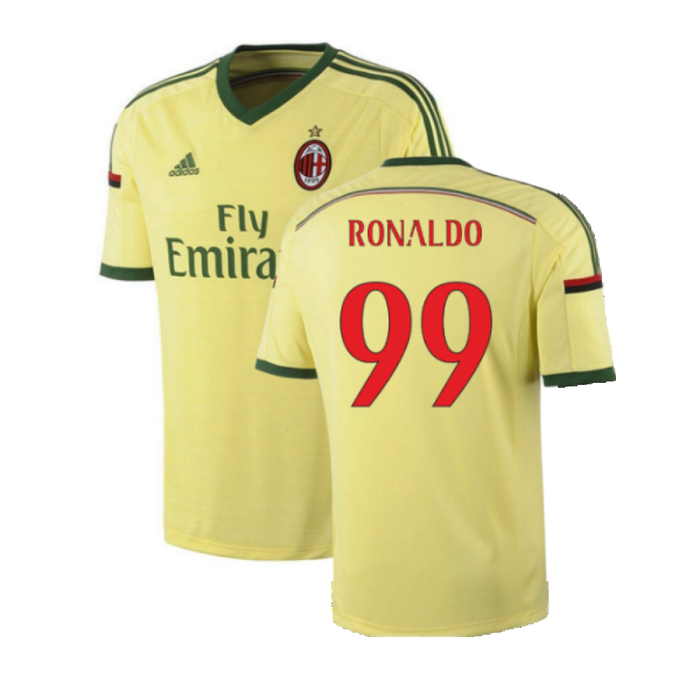 AC Milan 2014-15 Third Shirt (XL) (Very Good) (Ronaldo 99)