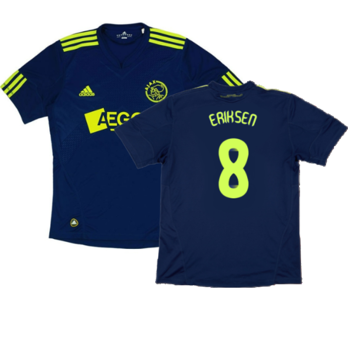 Ajax 2010-11 Away Shirt (L) (Very Good) (Eriksen 8)