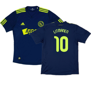 Ajax 2010-11 Away Shirt (L) (Very Good) (Litmanen 10)_0