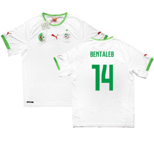 Algeria 2014-15 Home Shirt (M) (Bentaleb 14) (Fair)_0