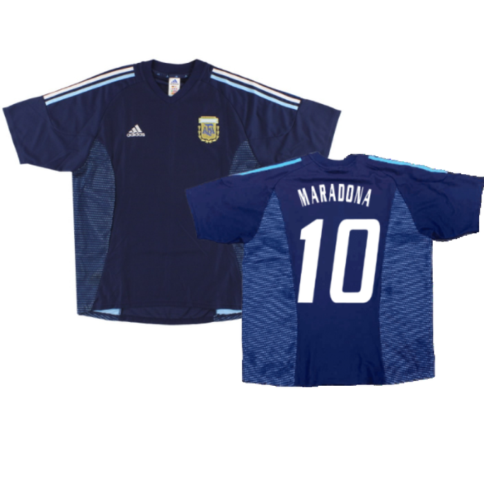 Argentina 2002-04 Away Shirt (XXL) (Excellent) (MARADONA 10)