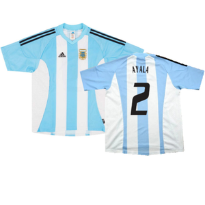 Argentina 2002-04 Home Shirt (L) (Excellent) (Ayala 2)_0