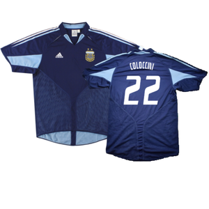 Argentina 2004-05 Away Shirt (L) (Excellent) (Coloccini 22)_0