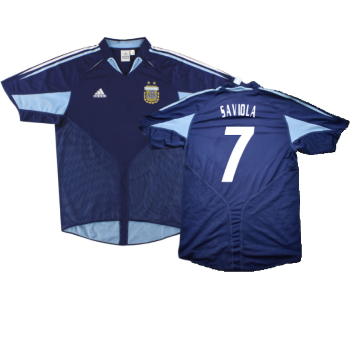 Argentina 2004-05 Away Shirt (XL) Batistuta #9 (BNWT) (Saviola 7)