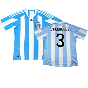 Argentina 2010-11 Home (L) (Excellent) (C.Rodriguez 3)_0